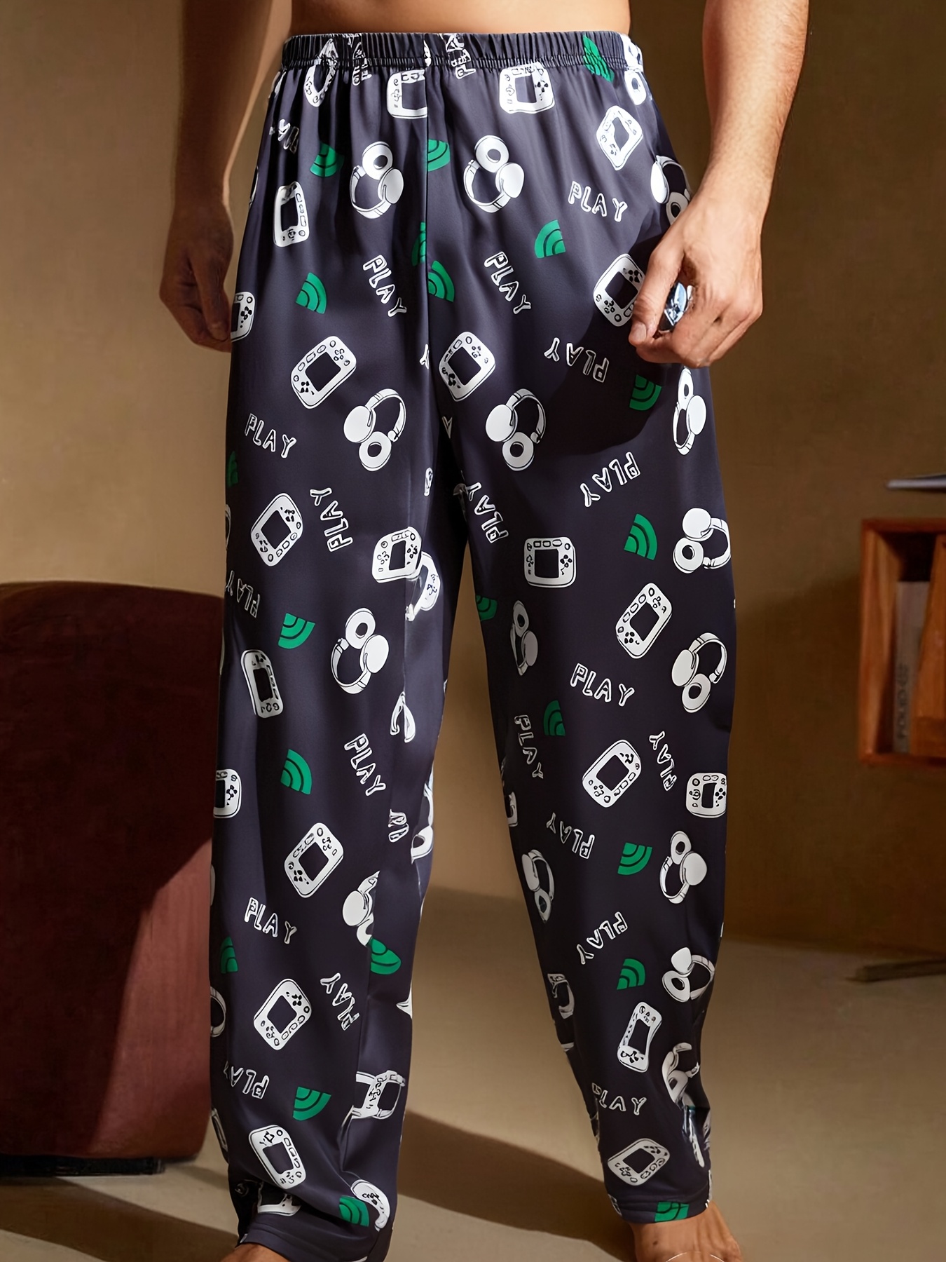Men's Pajama Gamer Pajama Pants Men's Gaming Themed Pajama