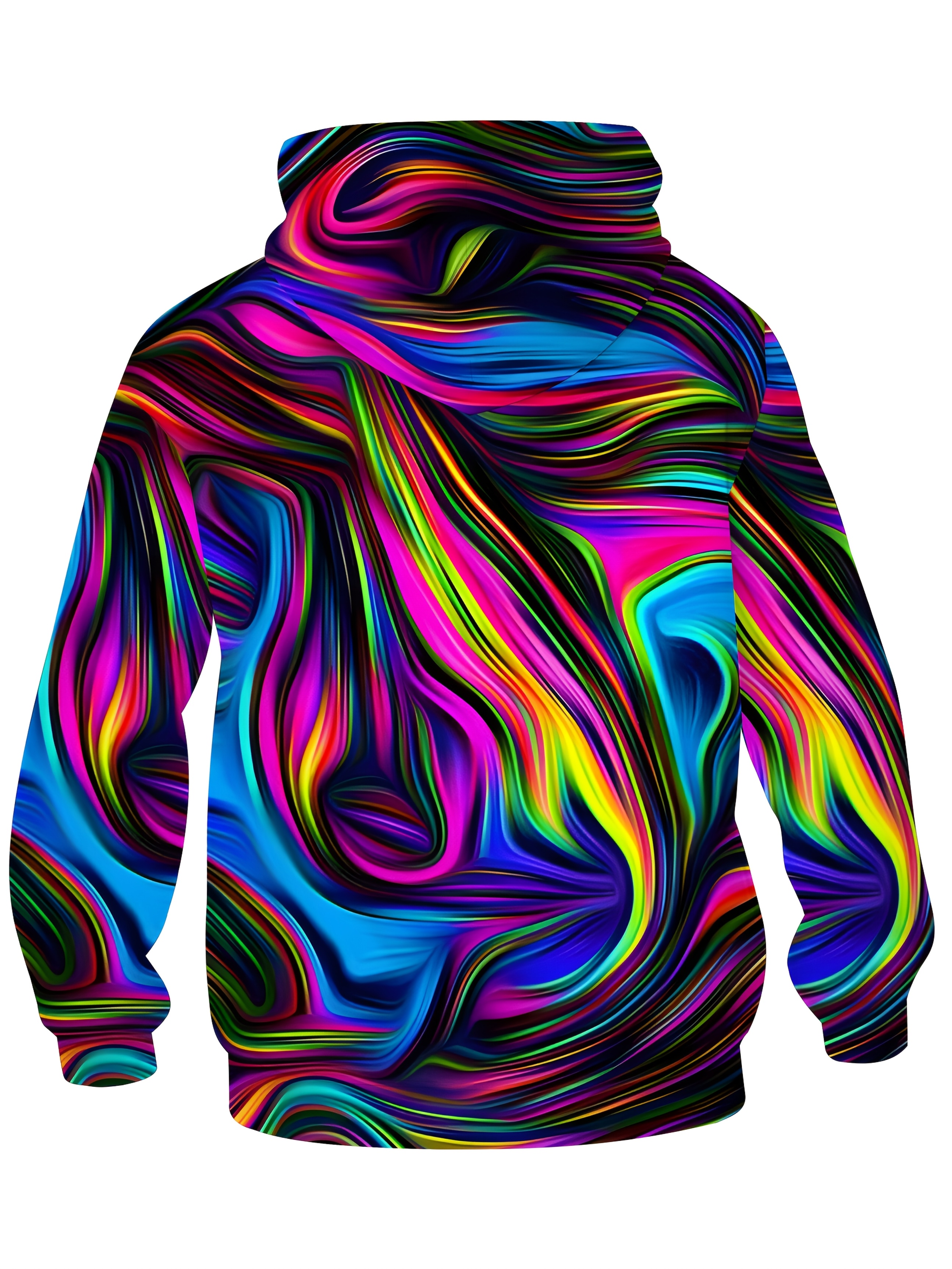 Men's Plus Size Graffiti Print Cardigan Zip Up Sweatshirt_voghion.com