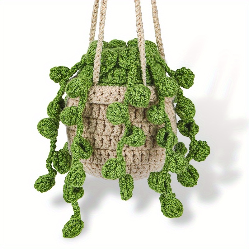 

Hanging Potted Crochet Knitting Kit -by- Instructions And For ( Doudou )