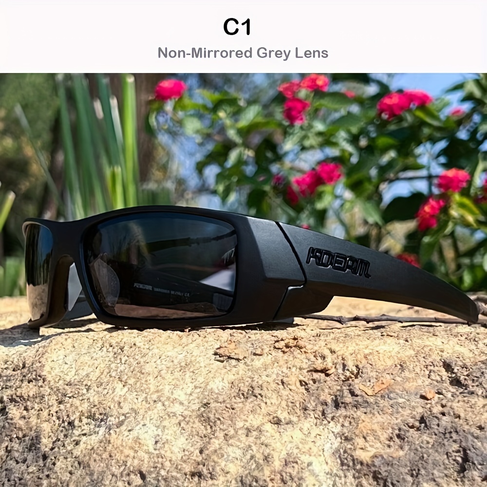 Premium Cool Wrap Around Polarized Rectangle Sunglasses For Men Women  Outdoor Sports Cycling Racing Driving Fishing Running Golf Beach Sunbathing  Yacht, Shop On Temu And start Saving
