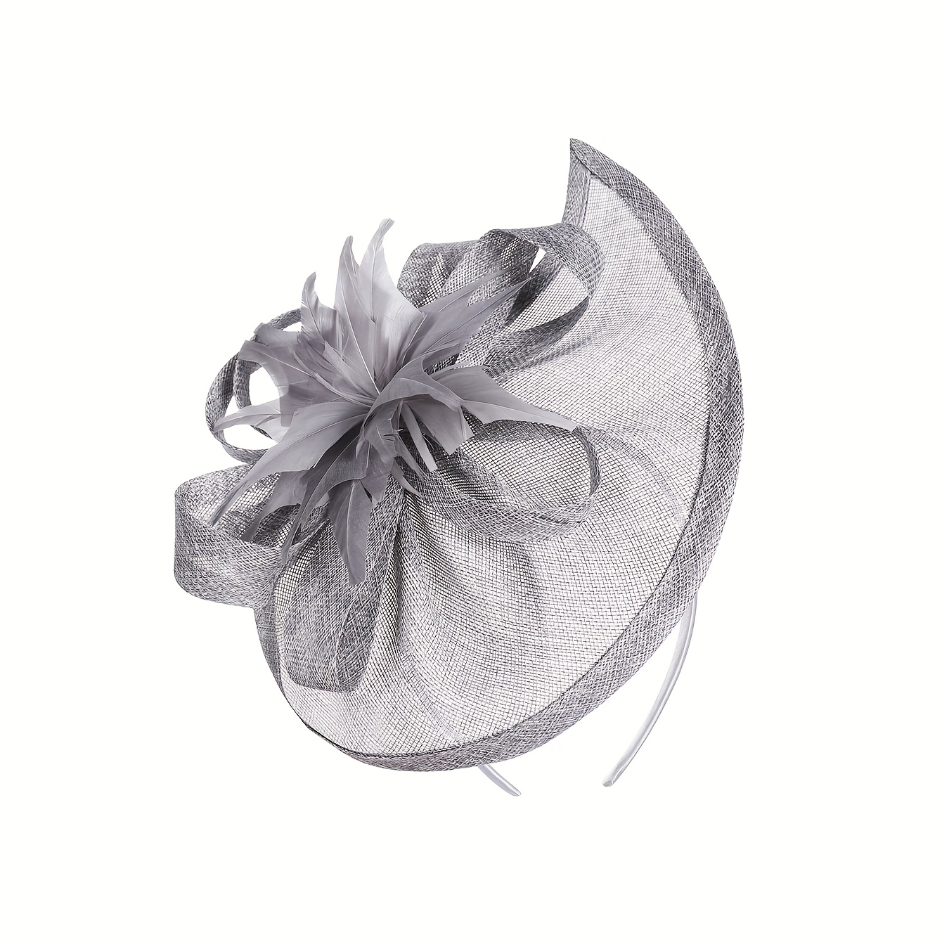 5223 Fascinators Hat For Women Church Tea Party Pillbox Derby Wedding Pillbox Fascinators Hats for Women Church Tea Party Satin  main image 3