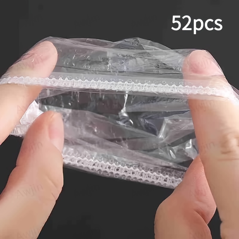 Approximately 52/102/302 Transparent High-quality Ear Covers - Disposable Protective Ear Caps, Suitable For Bathing, Hair Dyeing, And Salon Use - No Batteries Required, Hygienic Fit