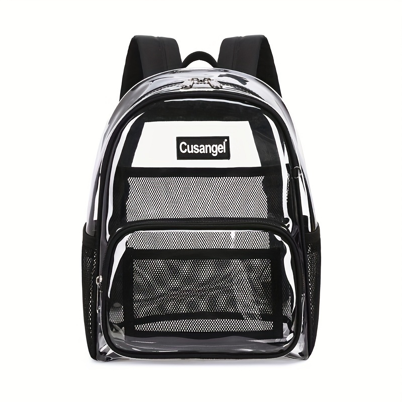Image of Mini High-quality Transparent Teenager's Backpack Jelly Backpack Tpu Easy Backpack, For Teenager, For Teenager