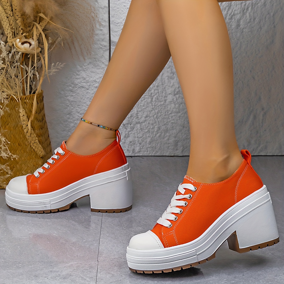TEMU Women's Platform Shoes, Fashionable Casual Sneakers, Street-style Fashion, Height-increasing And Effortlessly Legs, Women Shoes