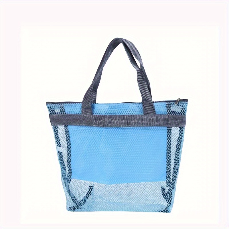 Waterproof Outdoor Toiletry Storage Mesh Bag for Traveling