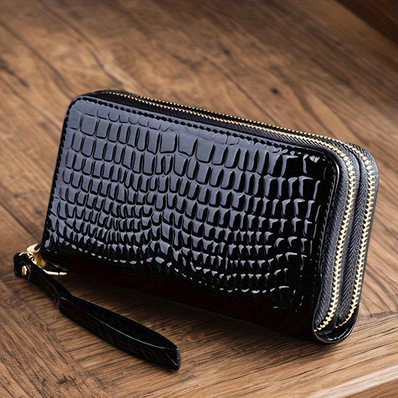 

Women's Long Wallet - Spacious , - Purse For Id, Photos, & - Or