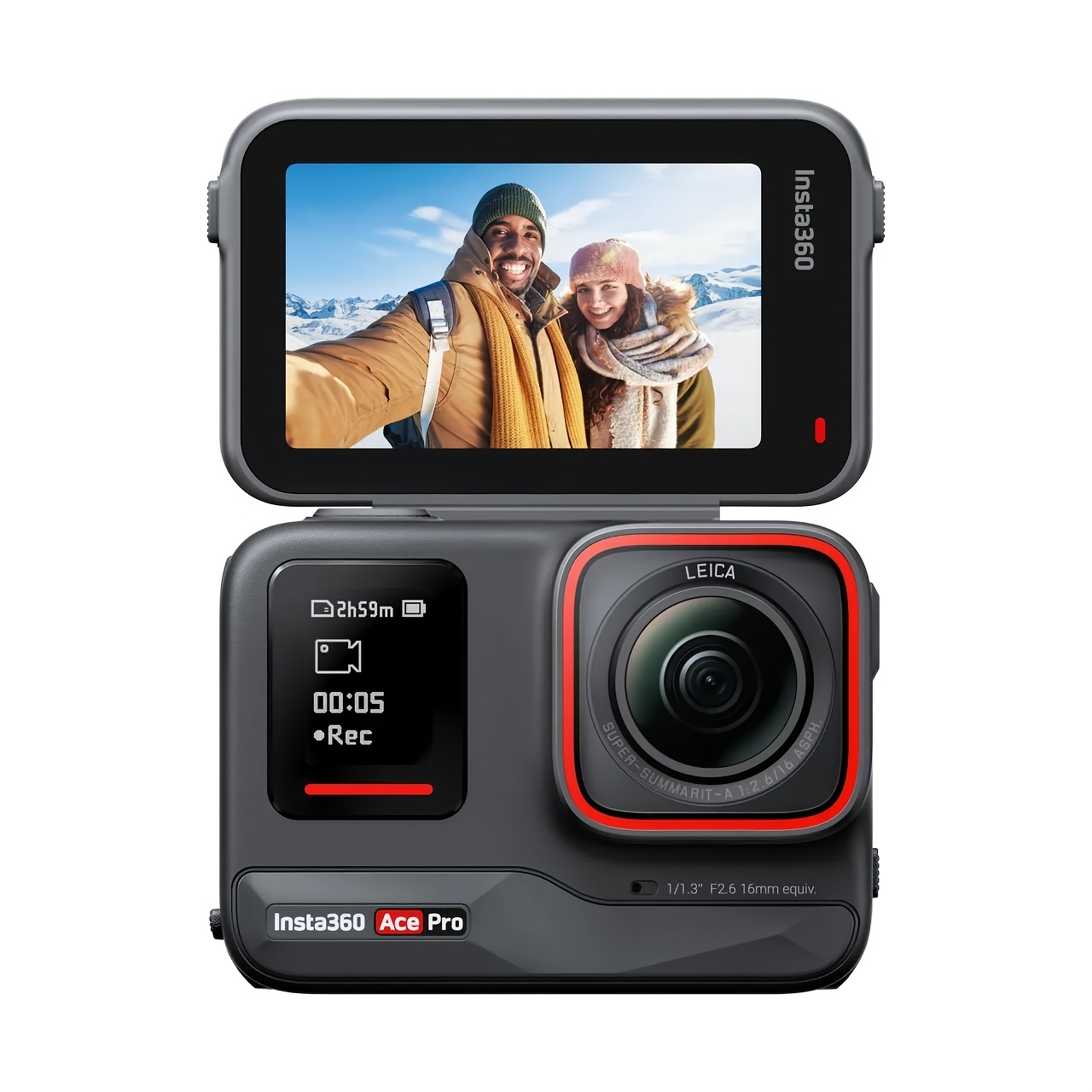 Insta360 Ace Pro - 4K Leica Action Camera, Featuring a Top-Tier 2.54/3.3 cm Sensor, Excellent Low-Light Performance, And Anti-Shake Capabilities