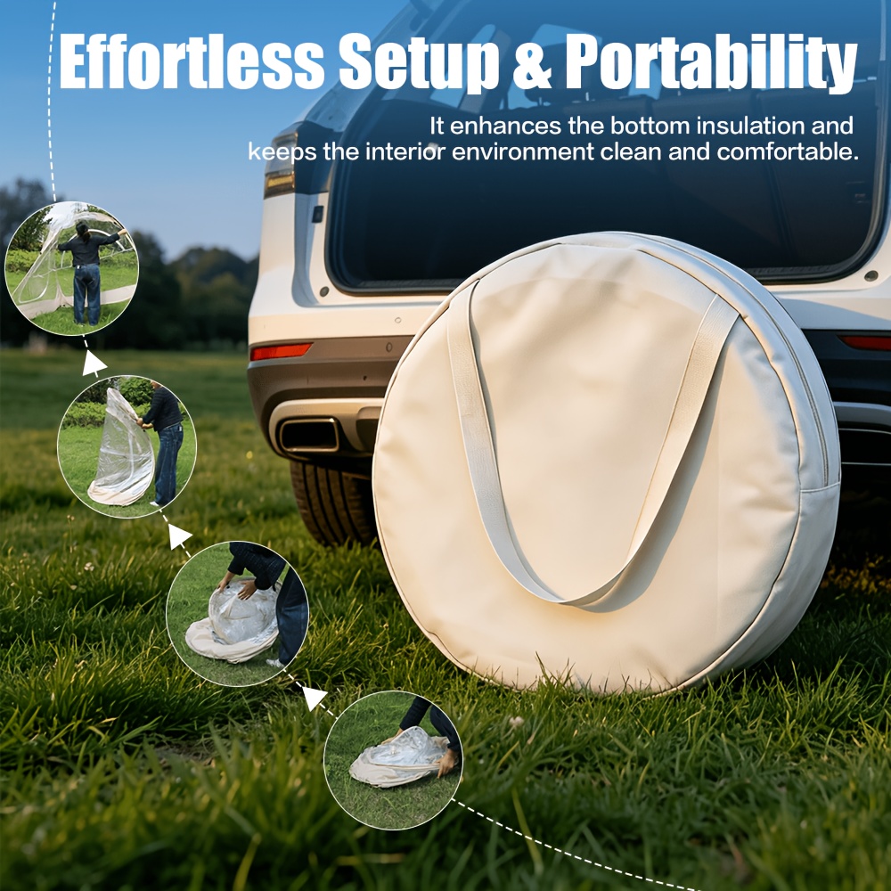Instant Pop-Up Transparent Bubble Tent