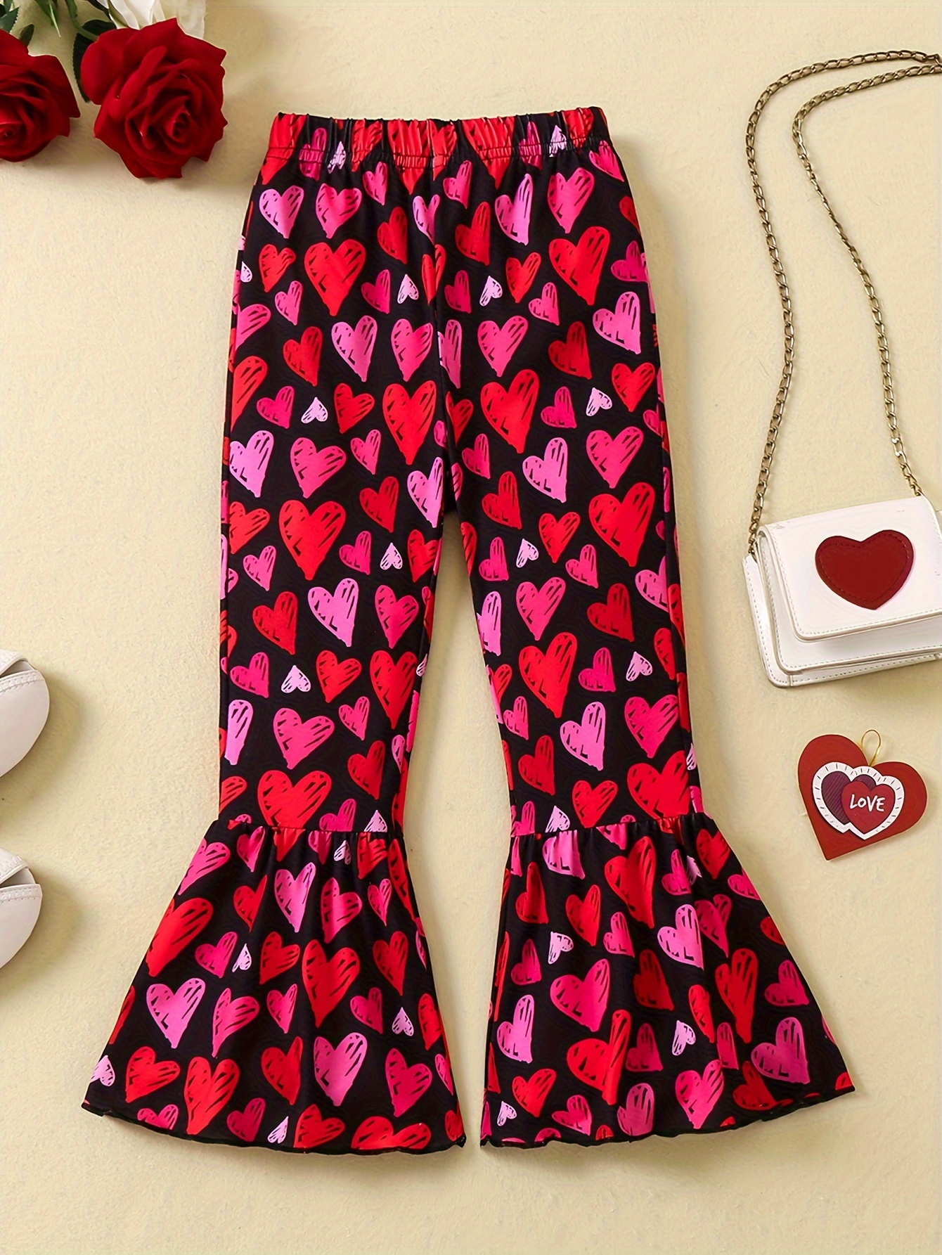Love-filled Valentine Hearts Leggings