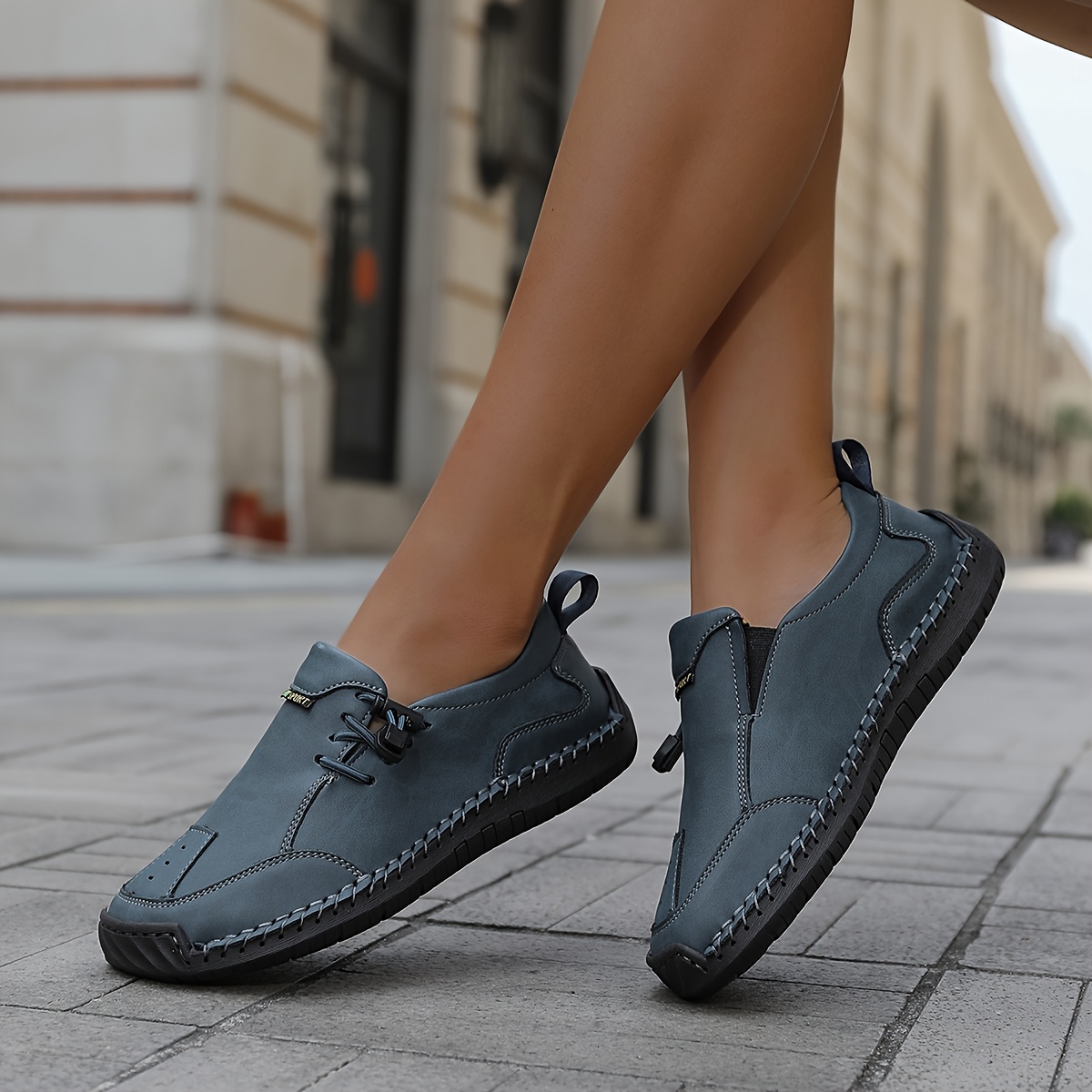 Couple's Wide Fit Sneakers, Comfortable Roomy Toe Box Shoes