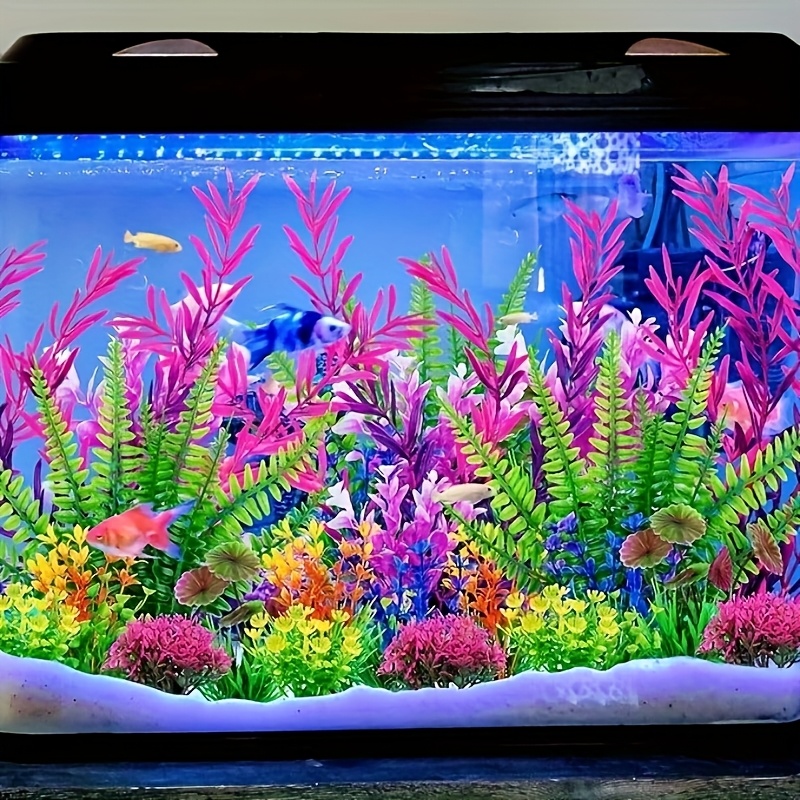 25 bunte knstliche wasserpflanzen aquarium - Temu Austria