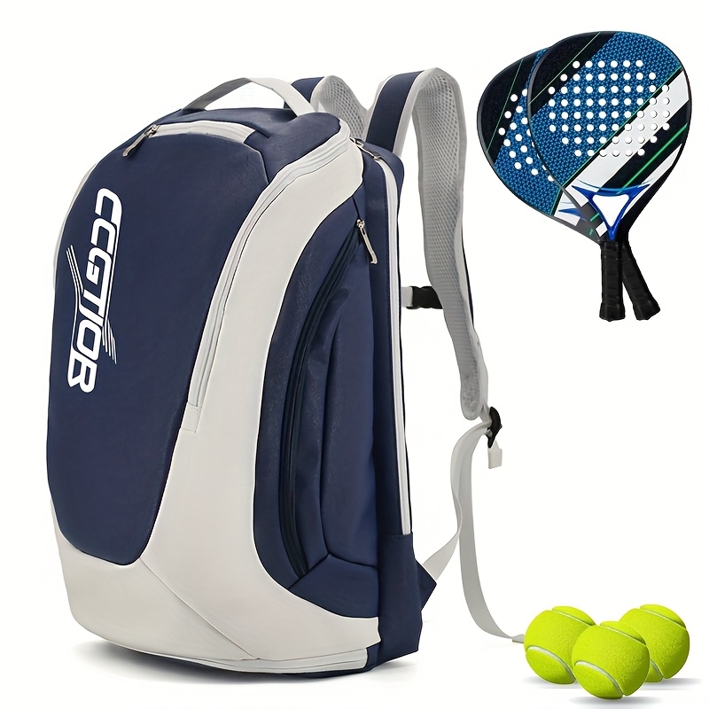 Sac à Dos Pour Raquettes Padel – Protecteur, Grand Volume, Compartiment Chaussures – Multi-sports