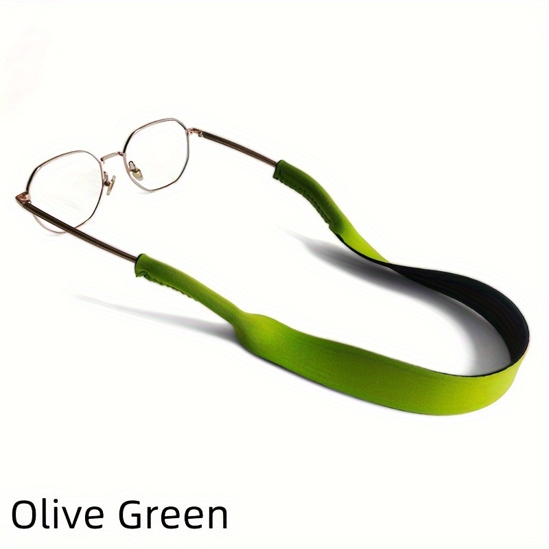 VGEBY Einstellbare Brillenhalter rutschfeste Sportbrillen Halter Straps  Halskordeln für Brillen und Sonnenbrillen