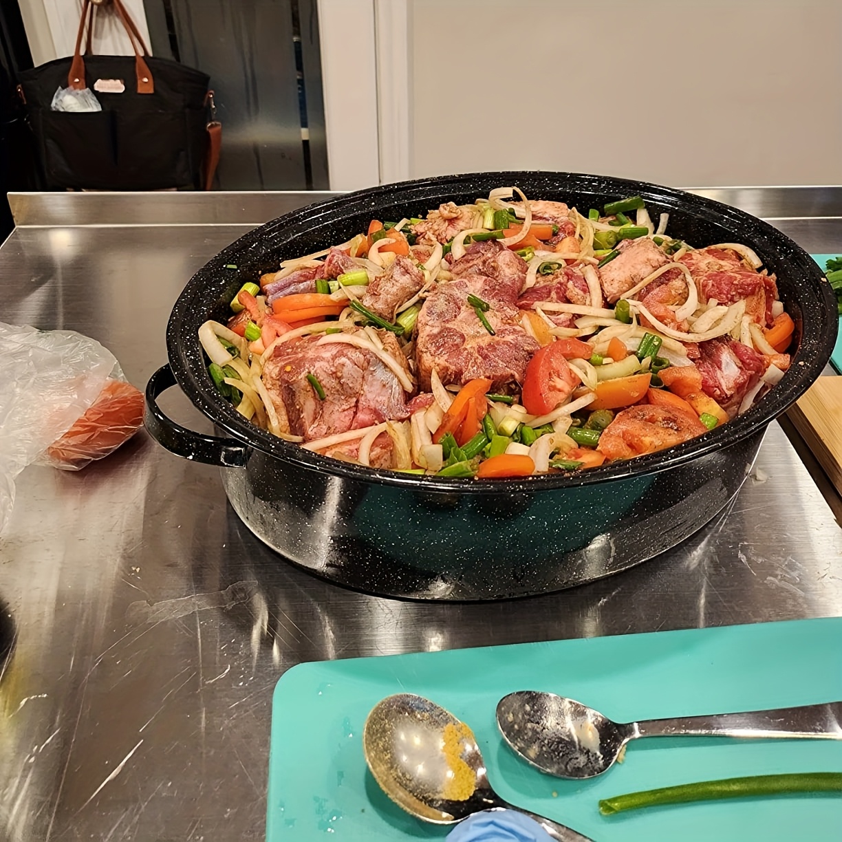 Serving Dish Enamel Baking Dish With Lid Enamel Baking Dish Multi - Main Image