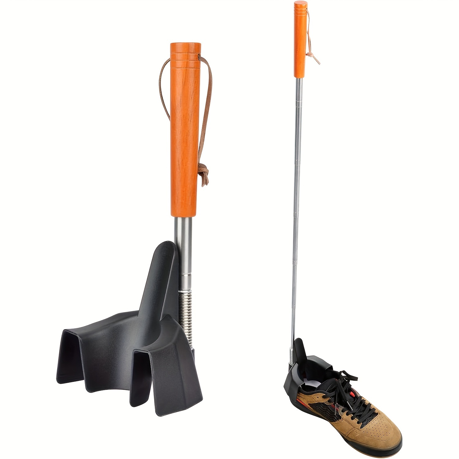 

Ergonomic 31- Steel Horn - -on , No-bend Shoehorn Long For Assistance, For Elderly & Disabled