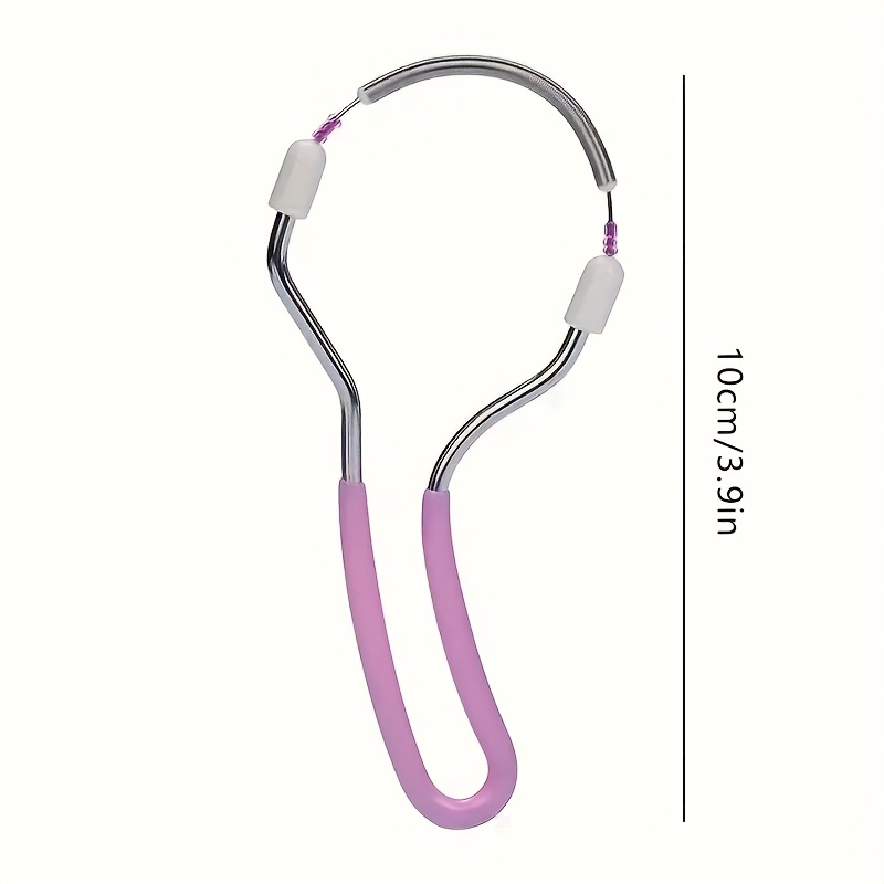 Removes Facial Fine Hair, 1pc Facial Hair Remover, Spring Facial Hair Scraper, For Upper Lip, Chin, Face And Neck, Portable Hair Removal Device, Essential For Home And Personal Care