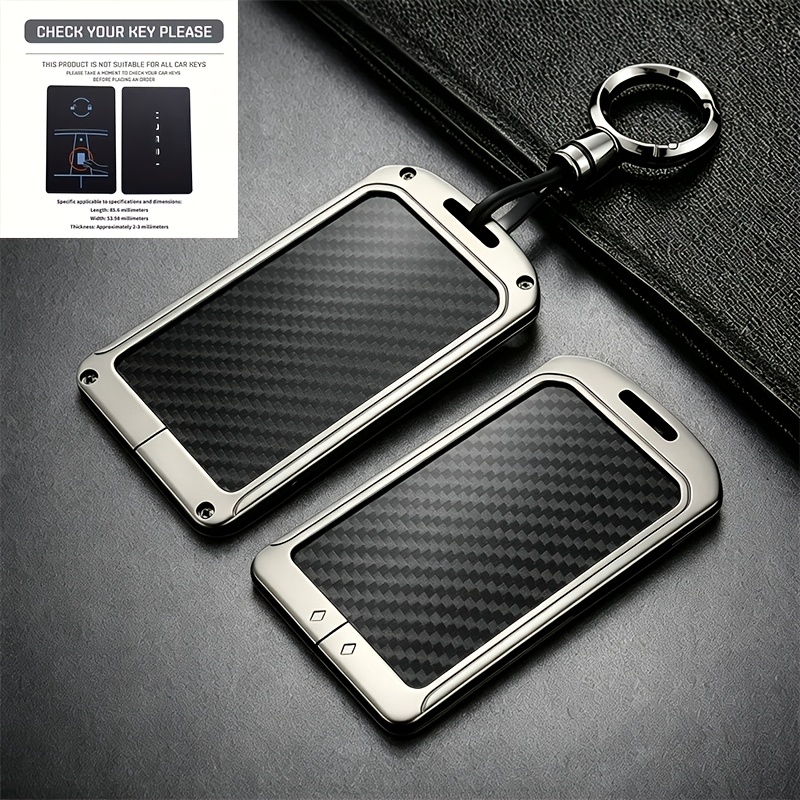 Image of Card Key Protective Case, Suitable For All Car Models With Card Keys. Premium Protective Cover With Full Coverage. Includes A Keychain