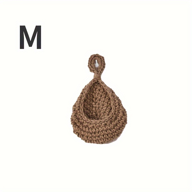 Bohemian Wall-mounted Fruit And Vegetable Basket, , Breathable Jute Rope - 1pc