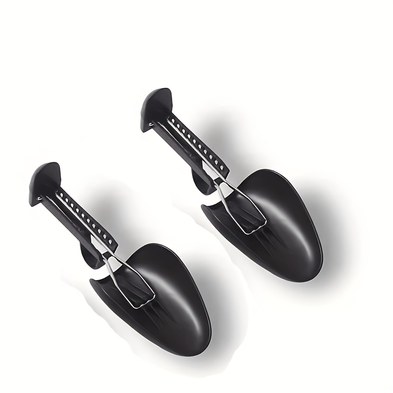 TEMU 2pcs Plastic Adjustable Shoe Trees, Prevent Sneakers And Leather Boots From Deforming And Wrinkling, Suitable For Men's And Women's Shoes,