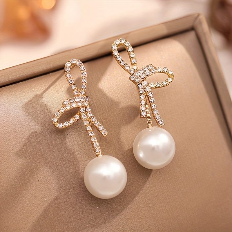 TEMU Nuevos pendientes de borla con de estilo y elegante, diseño de de , accesorios para orejas temperamentales y versátiles
