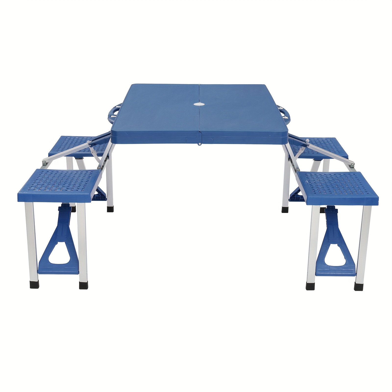 

Siamese Folding Tables And Chairs-plastic Ps Thickening