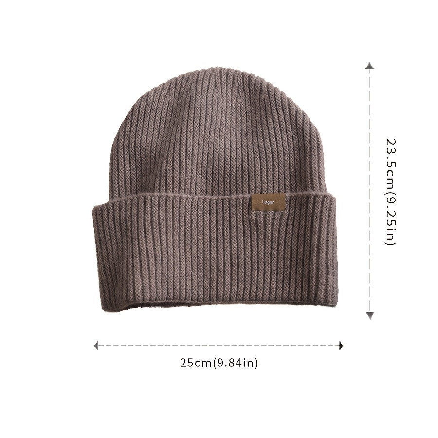 Women's 100% Wool Thick Beanie with Ear Flaps