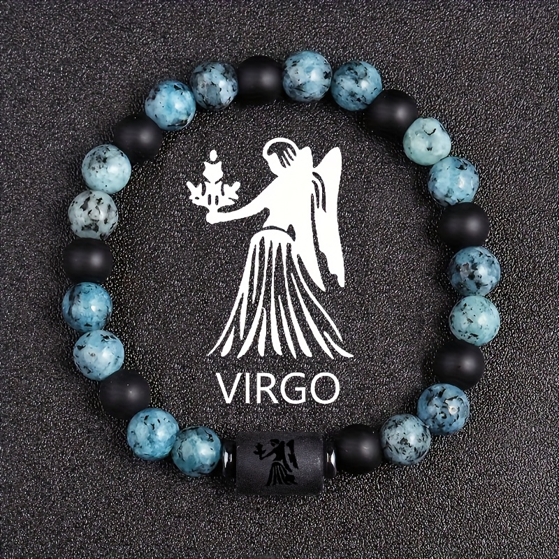 Universe Galaxy Eight Planets Astrology Beaded Bracelet