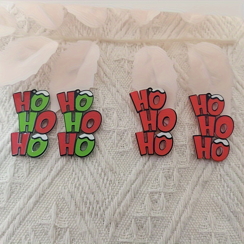 

10pcs Christmas - Pendants For Diy , Necklaces & Keychains