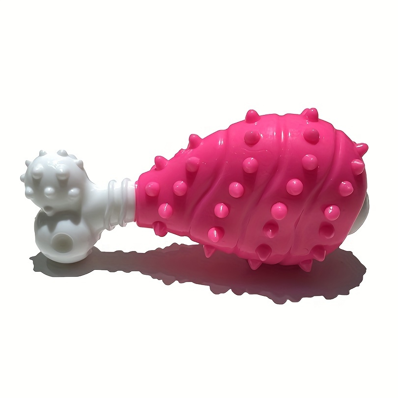 TEMU Dog Toy Suitable For Small Medium Large Dogs, Pet Supplies Gift For Pet, Puppy Molars Teeth Safe Toys Dog Teething Cleaning Toys, Chicken Leg