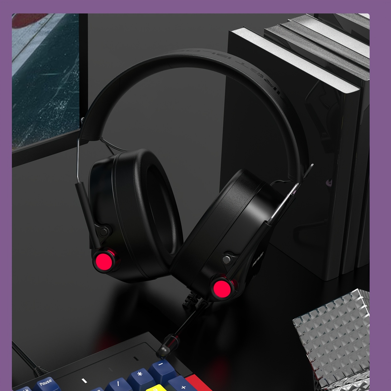 AJAZZ H10 Over-Ear Gaming Headset