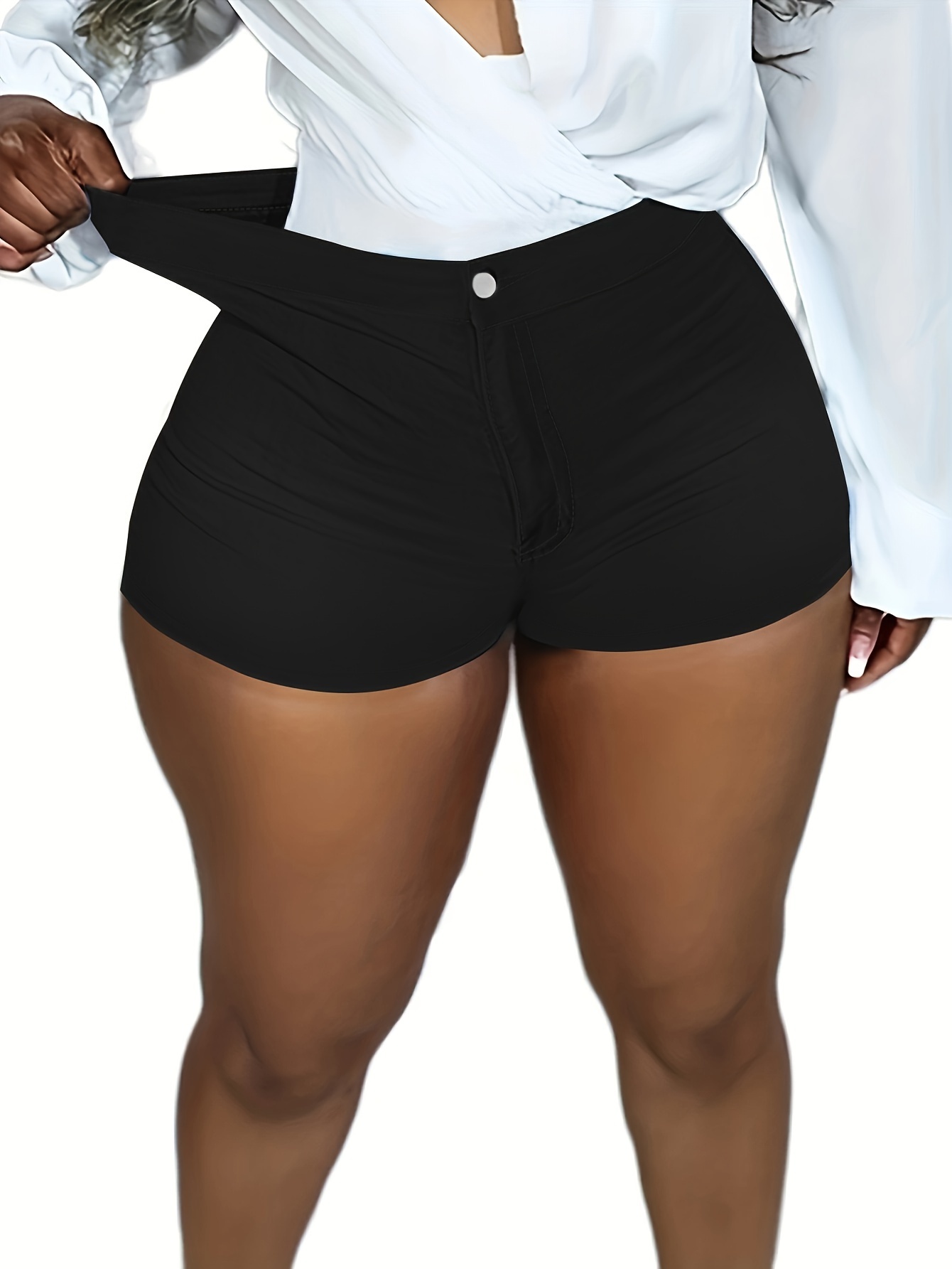 Women Black Shorts - Temu Canada