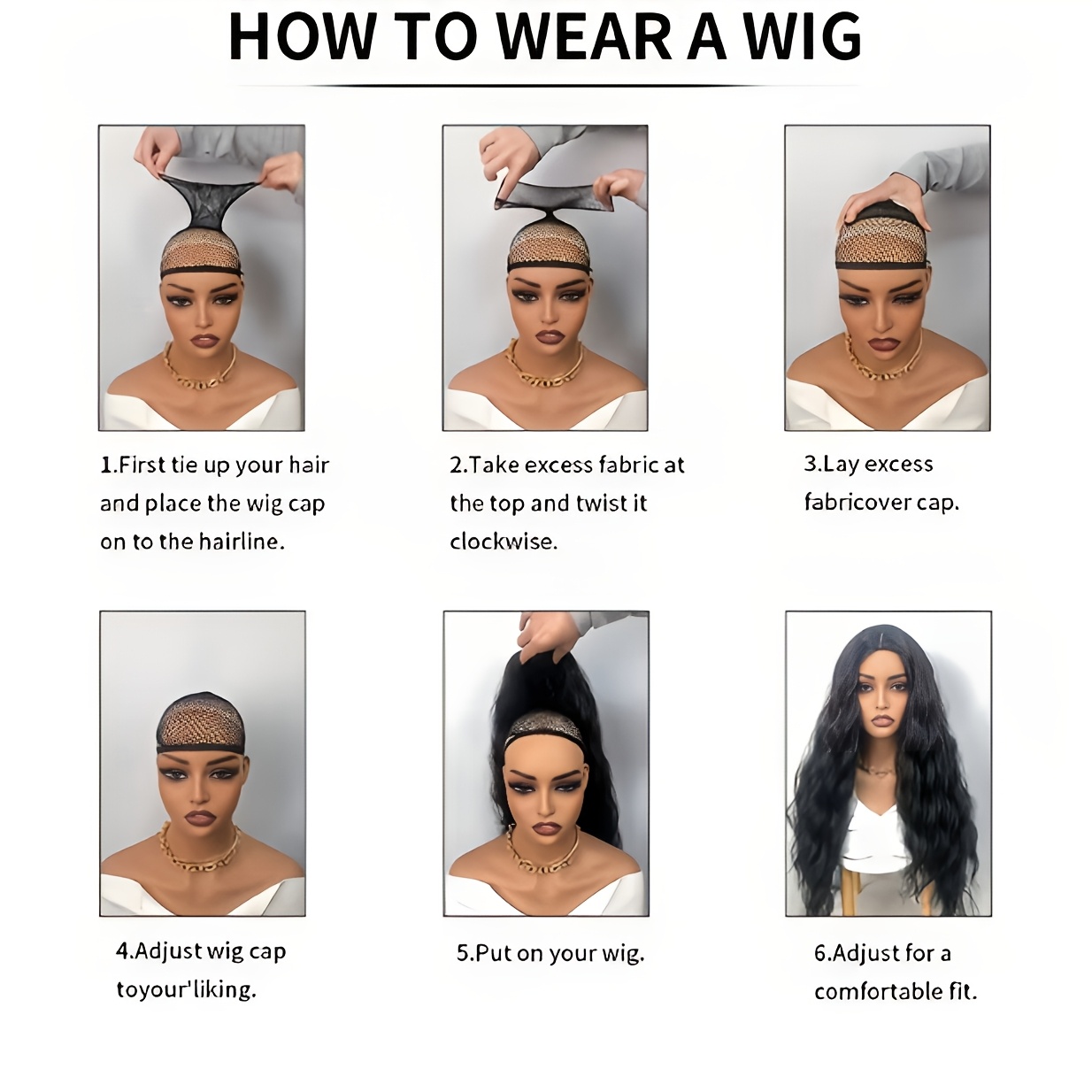 An Elegant 18-Inch Deep Brown Mid-Length Wavy Wig Made from Heat-Resistant Fibers, Featuring a Center Part Design for a Look. This Women'S Wig Is Suitable for All Ethnicities And Perfect for Everyday Wear, Parties, Formal Events, And Music Festivals