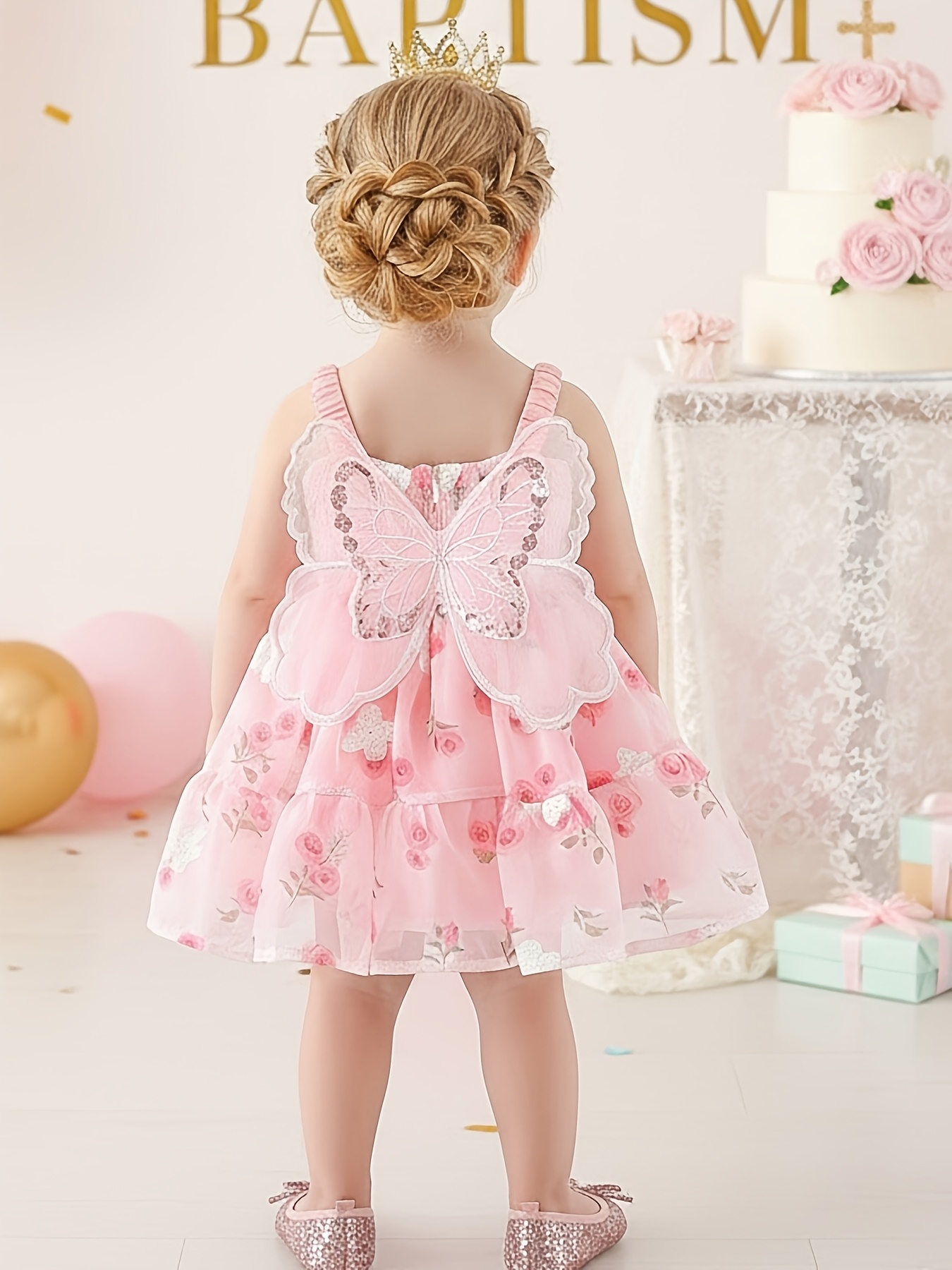 baby fairy dress sold on Temu United States