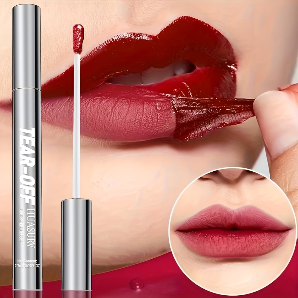 HUASURV Lip Glaze for Highly Pigmented & Moisturizing Finish