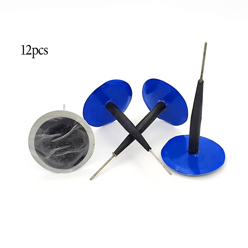 12pcs, 24pcs Mushroom Tire Repair Plugs, Heavy Duty Tubeless Tire Repair Kit For Car Truck Motorcycle Puncture Fix