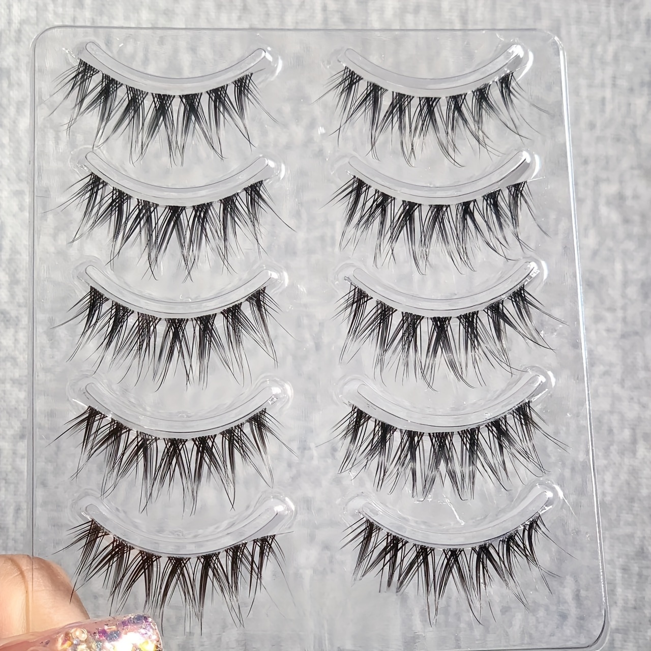 falsche wimpern extensions diy natrlicher cross - Temu Germany