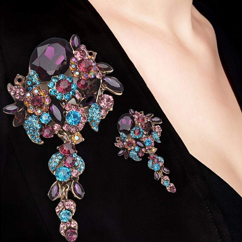 TEMU 1pc -match Choice Creative Brooches And Pin Badges, Embellished T-shirts, Dresses, Schoolbags, Hats, Etc. Of Party Dresses Can -warming Gift For