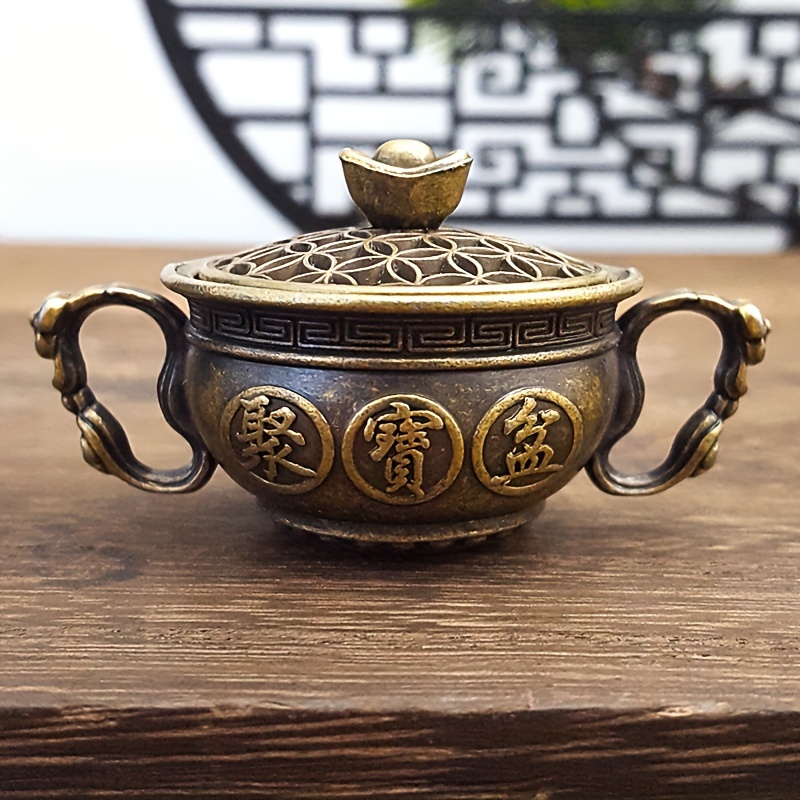 Image of Small Incense Holder, Incense Holder Indoor Home Use Incense Stick Sandalwood Agarwood Tea Ceremony Ornament Incense Accessory