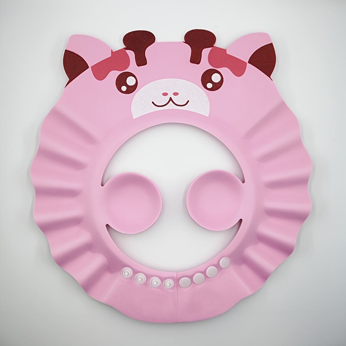 Image of Shampoo Artifact Ear Protection Shampoo Cap Adjustable Bath Shampoo Cap Shower Cap