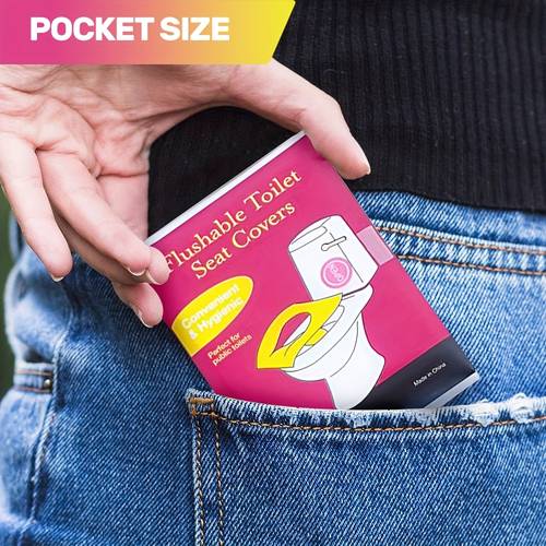 10 40 70pcs disposable toilet seat covers portable travel and hotel toilet pads individually wrapped hygienic and durable suitable for most toilet shapes for airplane and camping use easy to carry and store travel toilet accessories travel