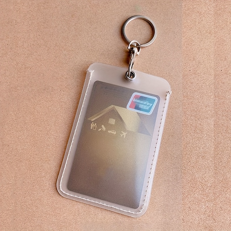 sleeve for id card Amazon.com : 25 Pack - Heavy Duty Clear Vinyl Badge Holders for Vertical  Name Badges - Great for Employee ID Card or Student ID main image 0