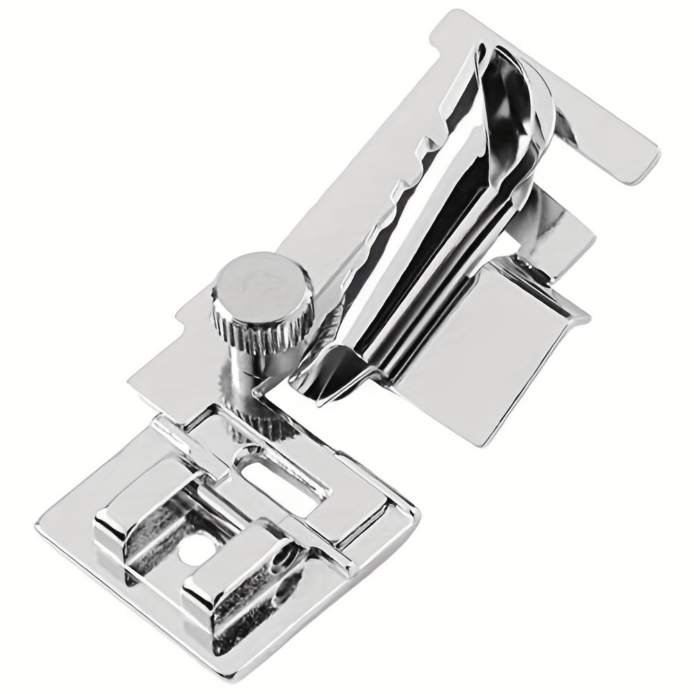 TEMU 1 Pack #9907 1/4 Inch Quilting Patch Sewing Machine Presser Foot, Adjustable Guide Additions For Brother, And Low Shank Sewing Machines