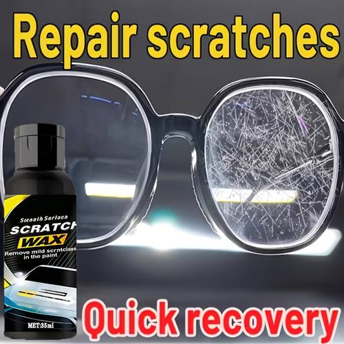 multi repair kit quickly removes scratches to lens surface suitable for helmets goggles car windows side mirrors glasses etc professional lens repair product