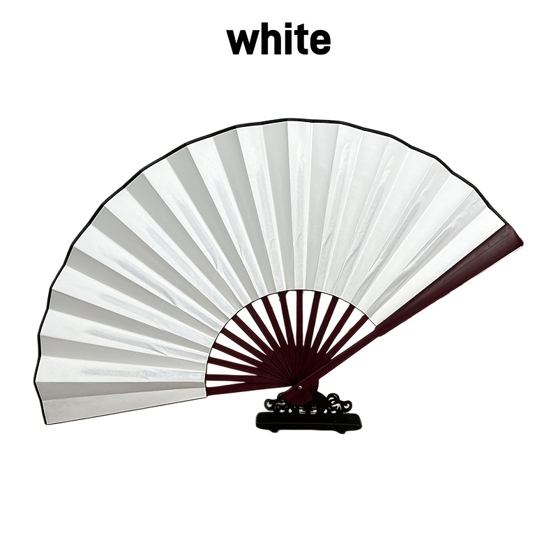 TEMU 5pcs Set Of Custom Exquisite Ancient-style Fans With Rounded, Textured Colors, Suitable For Various Occasions