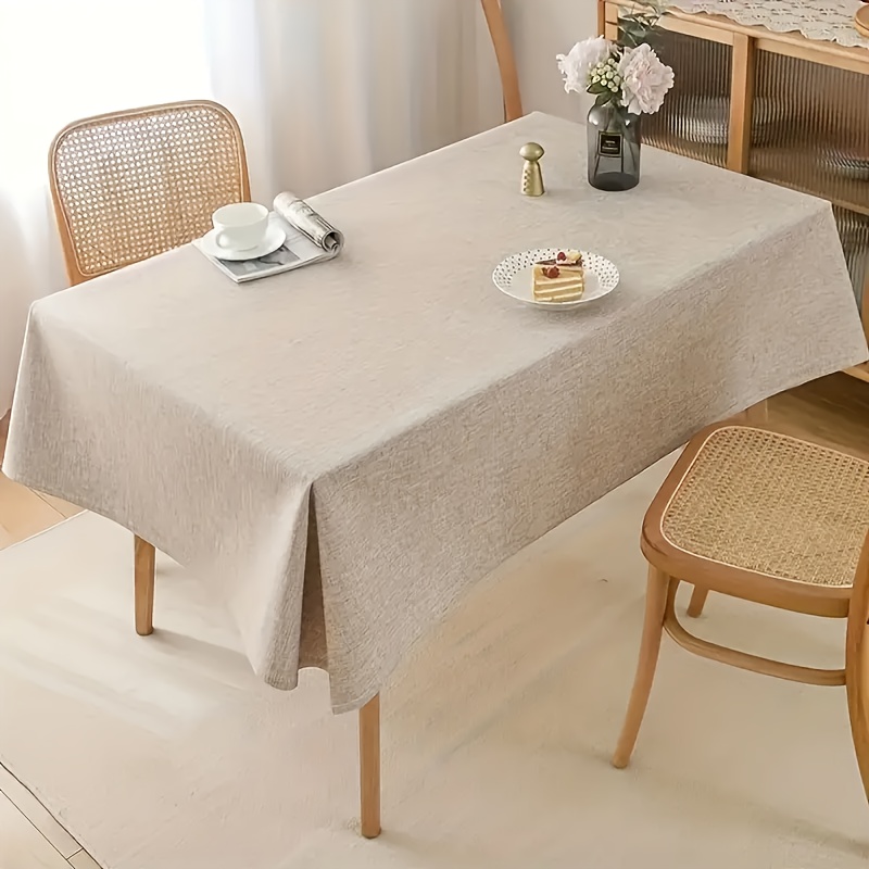 E-shop Stilvolle Tischdecke, waschbar – für Picknicks, Camping, Hochzeiten, Feiern, Thanksgiving, Restaurants Buffets – Rechteckig