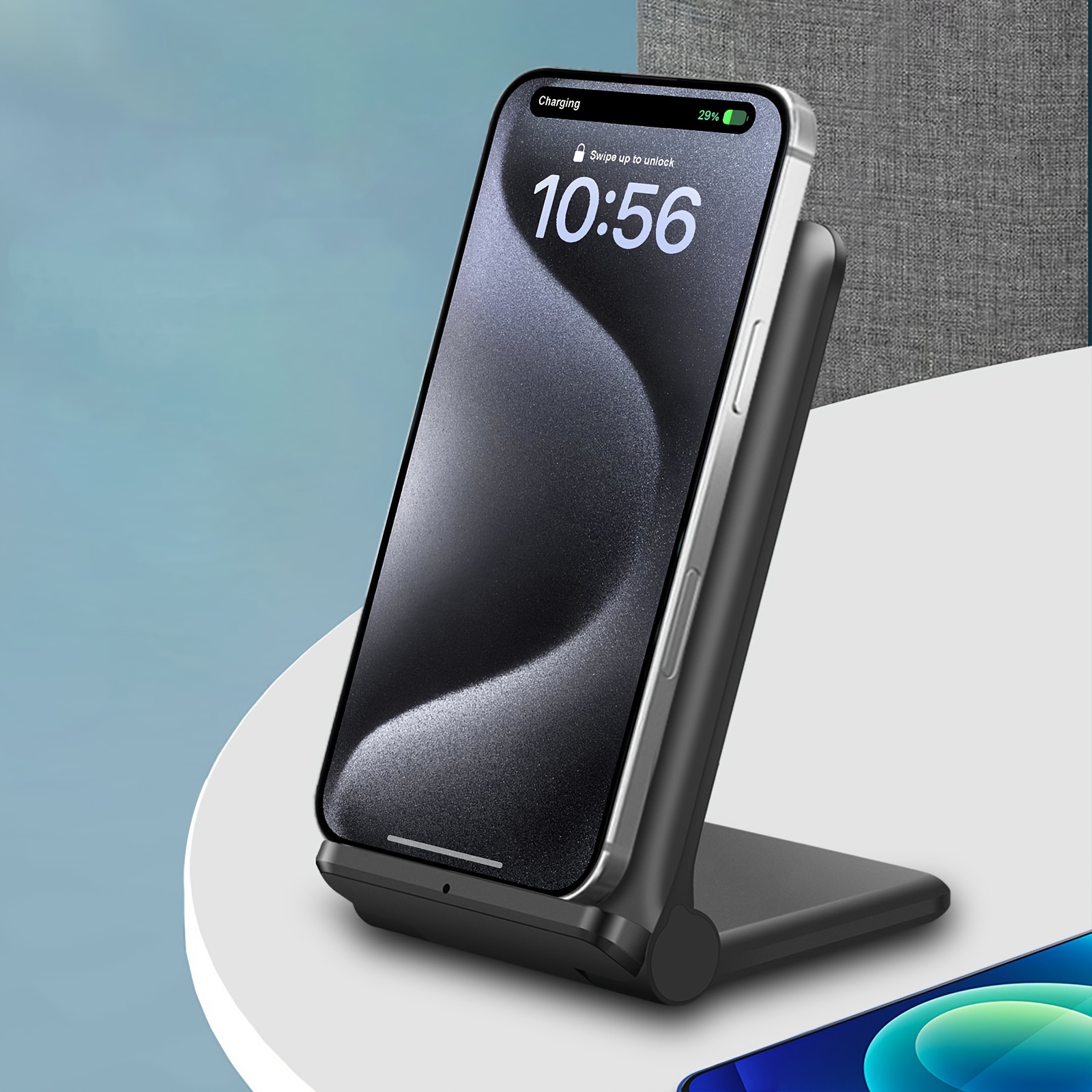 

Wireless Charging Station, 15w Fast Wireless Charger Foldable Stand Pad For 15/15 Plus/15 Pro Max/14/13/12/11 Pro Max/xr/xs/x/8 Plus, Pixel 7 Pro, Samsung S24 S23 Plus Ultra/s22/s21/s20/note 20/10