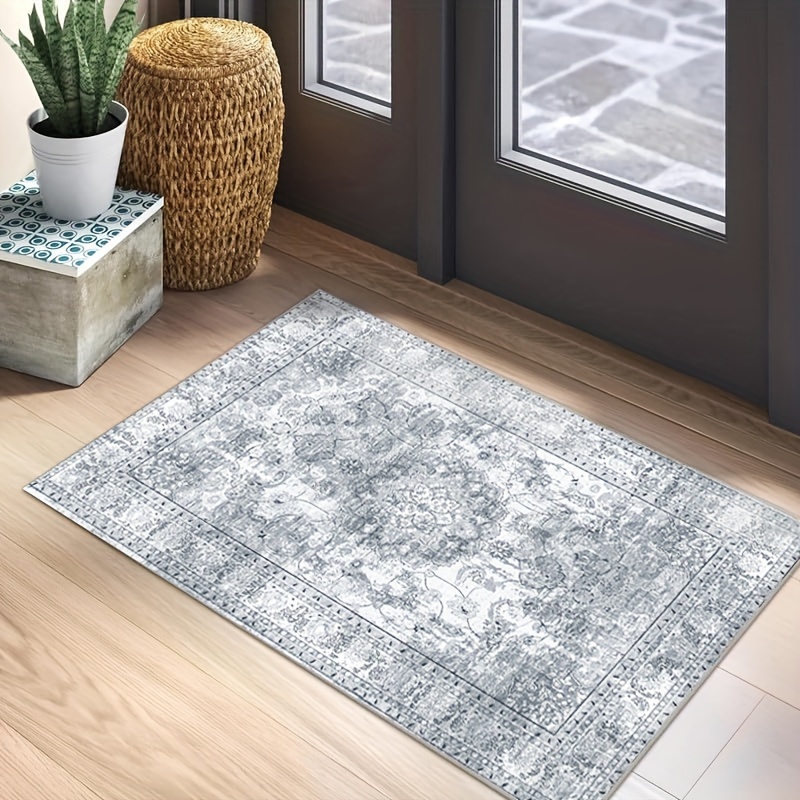 

1pc Area Rugs Area Rug For Bathroom, , Area Rugs For Dining , Non Low Carpet For - Bathroom Mat