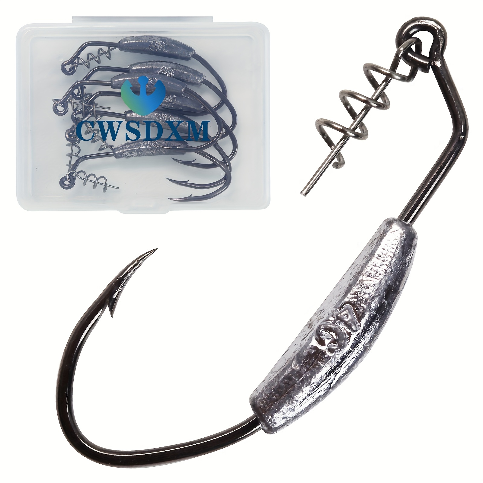 belly weight hooks 6pcs swim bait hooks belly offset hook weighted hook salt