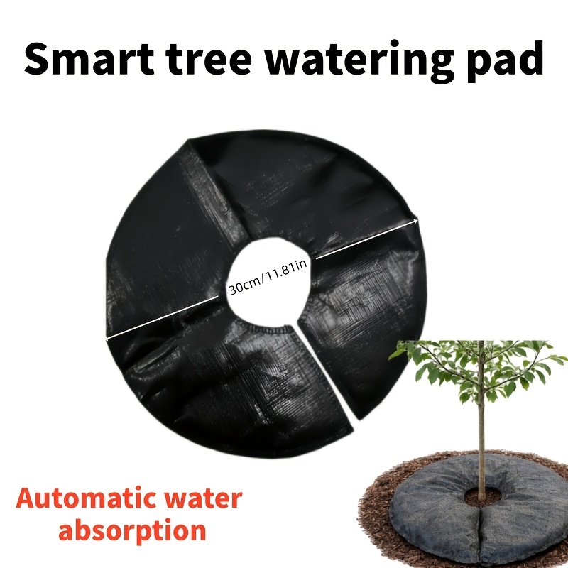 1  water mat with slow release system and automatic irrigation heavy duty   barrier landscape fabric suitable for tomatoes indoor plants annuals   harvesting potted garden plastic water ring lawns