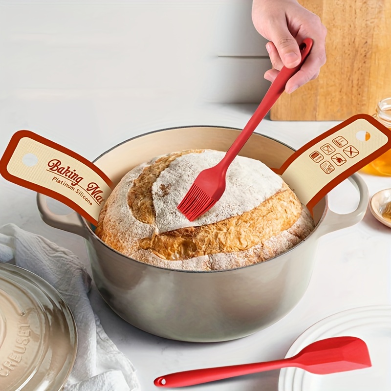 

1pc, Sling - Long Handles, Reusable Mat For Proofing And Transferring Dough,